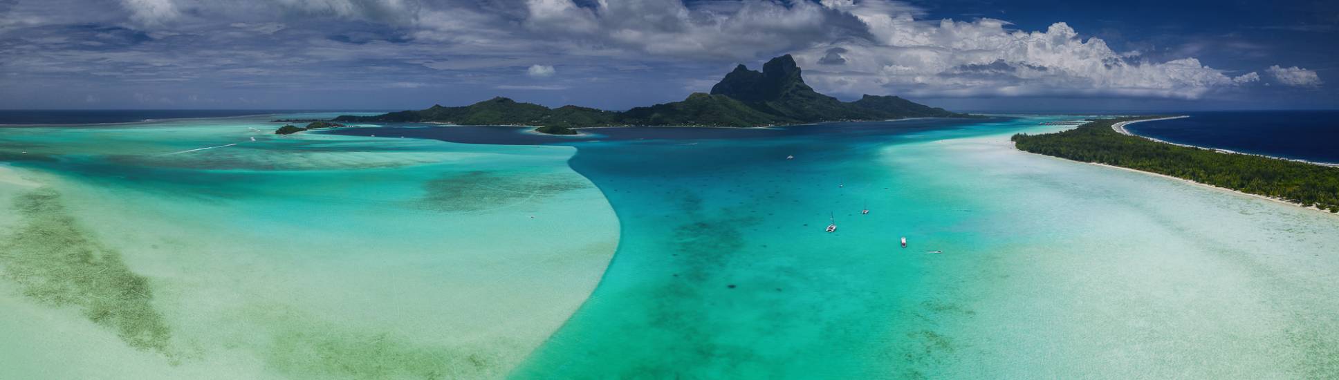 Photo - Polynésie Française - Vue du ciel - Bora Bora #240